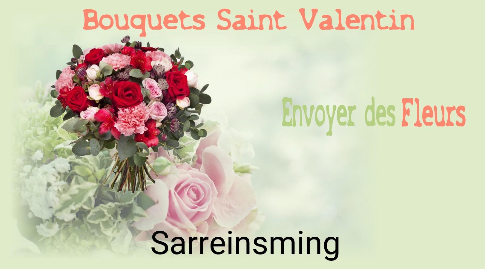 Roses de Saint-Valentin livrées à Sarreinsming
